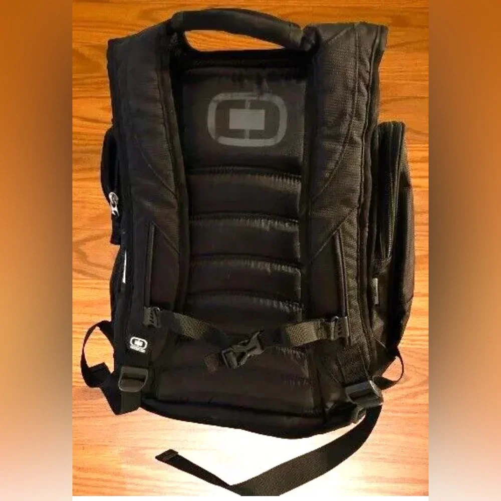 OGIO Tech Specs Metro  Laptop Backpack Custom Embroidered CMAA & CADILLAC PATCH